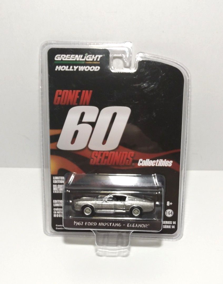 GreenLight Collectibles Hollywood 1967 Ford Mustang Eleanor