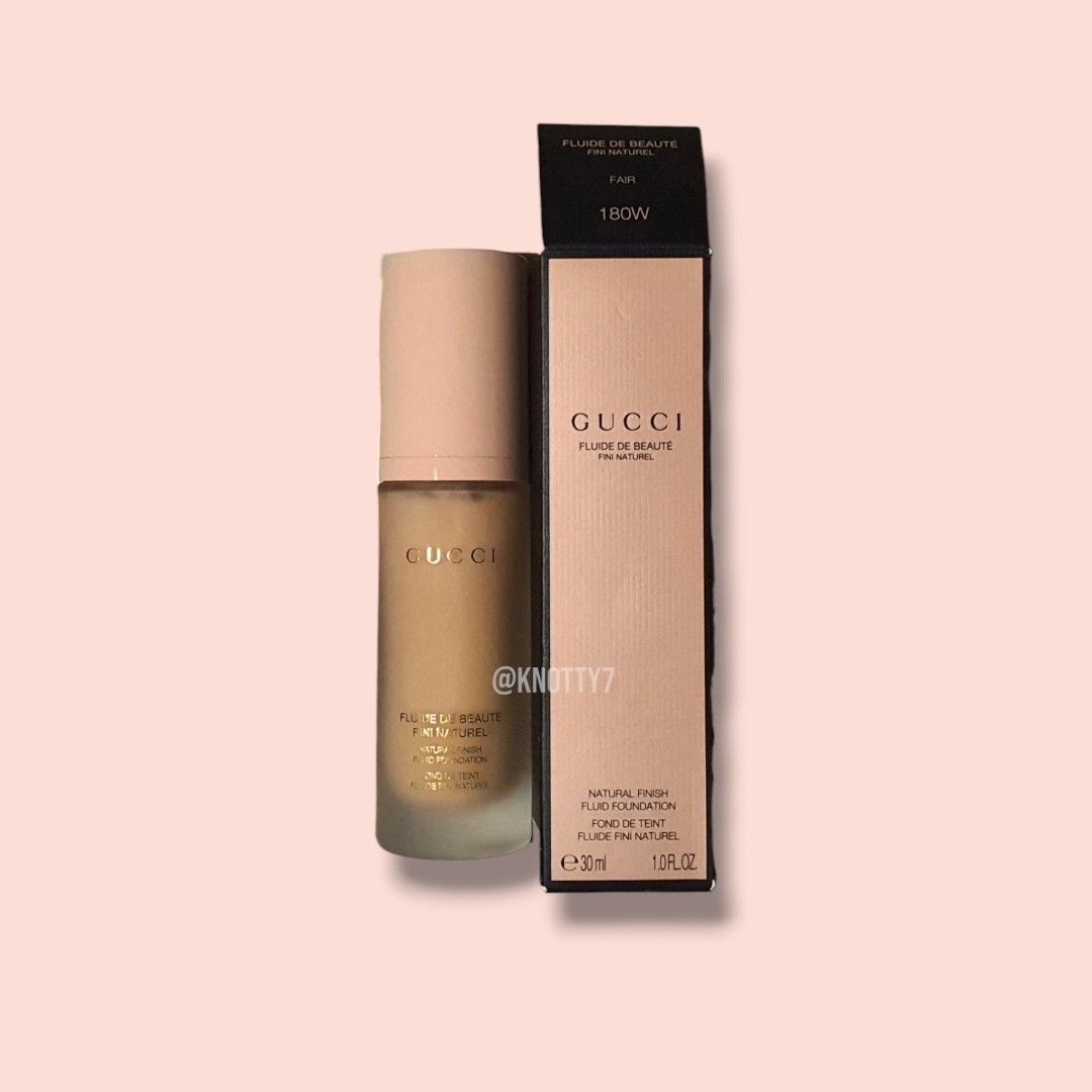 GUCCI BEAUTY Fluide De Beauté Fini Naturel - Natural Finish Fluid  Foundation, Beauty \u0026 Personal Care, Face, Makeup Products on Carousell