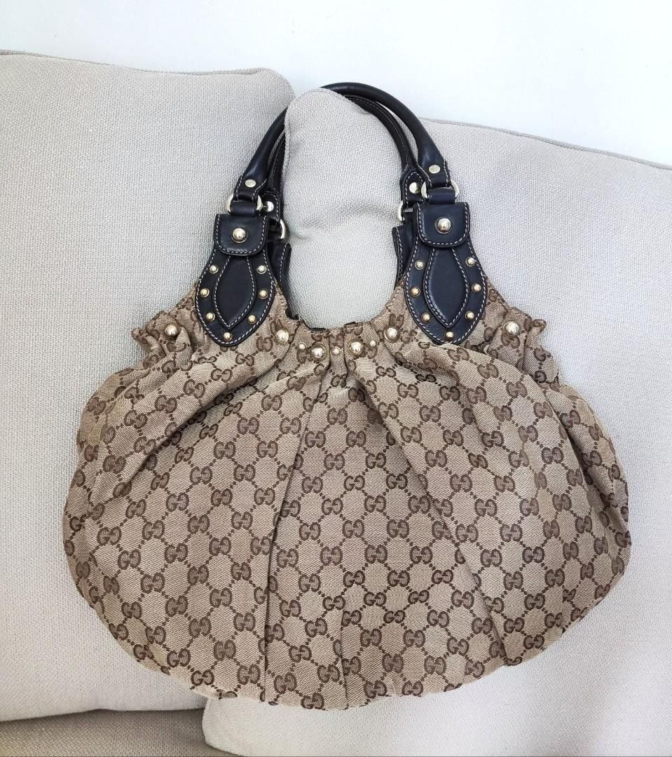 Gucci pelham studded shoulder bag outlet