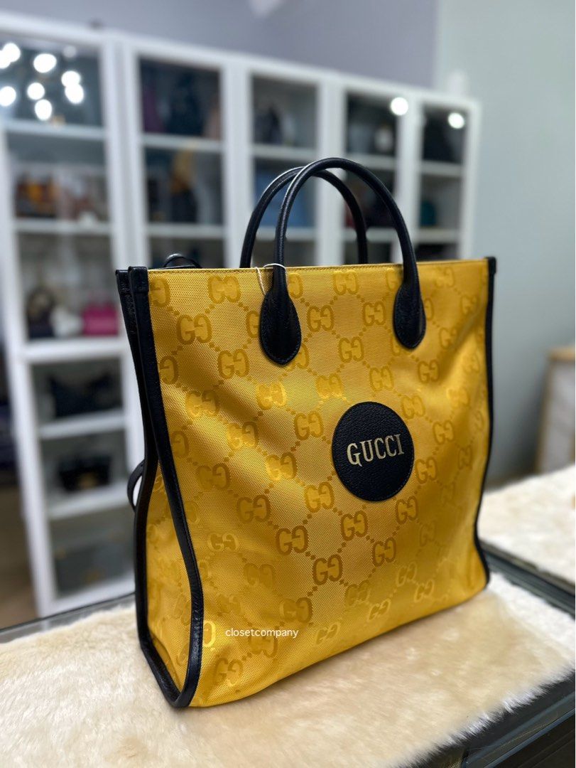 Gucci Off the Grid Yellow Long Tote Bag