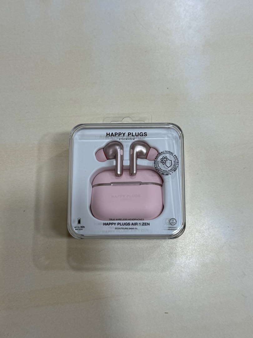 Happy plugs air 1 pink 2025