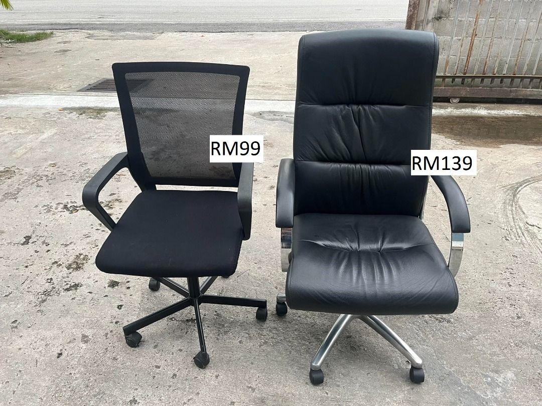 Highback Kerusi Office Chairs Executive Furniture Home Living