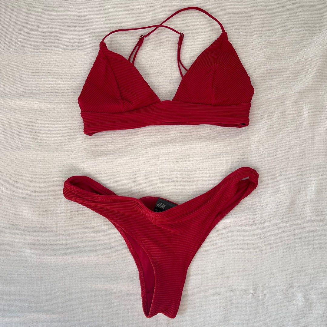 H&m red bikini hot sale