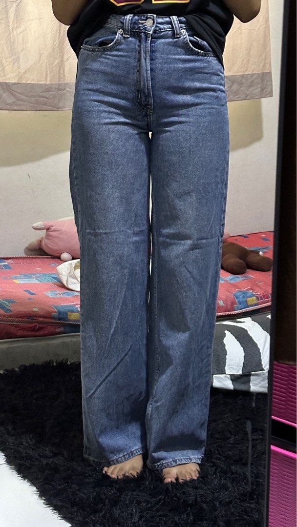 Hm wide clearance high jeans