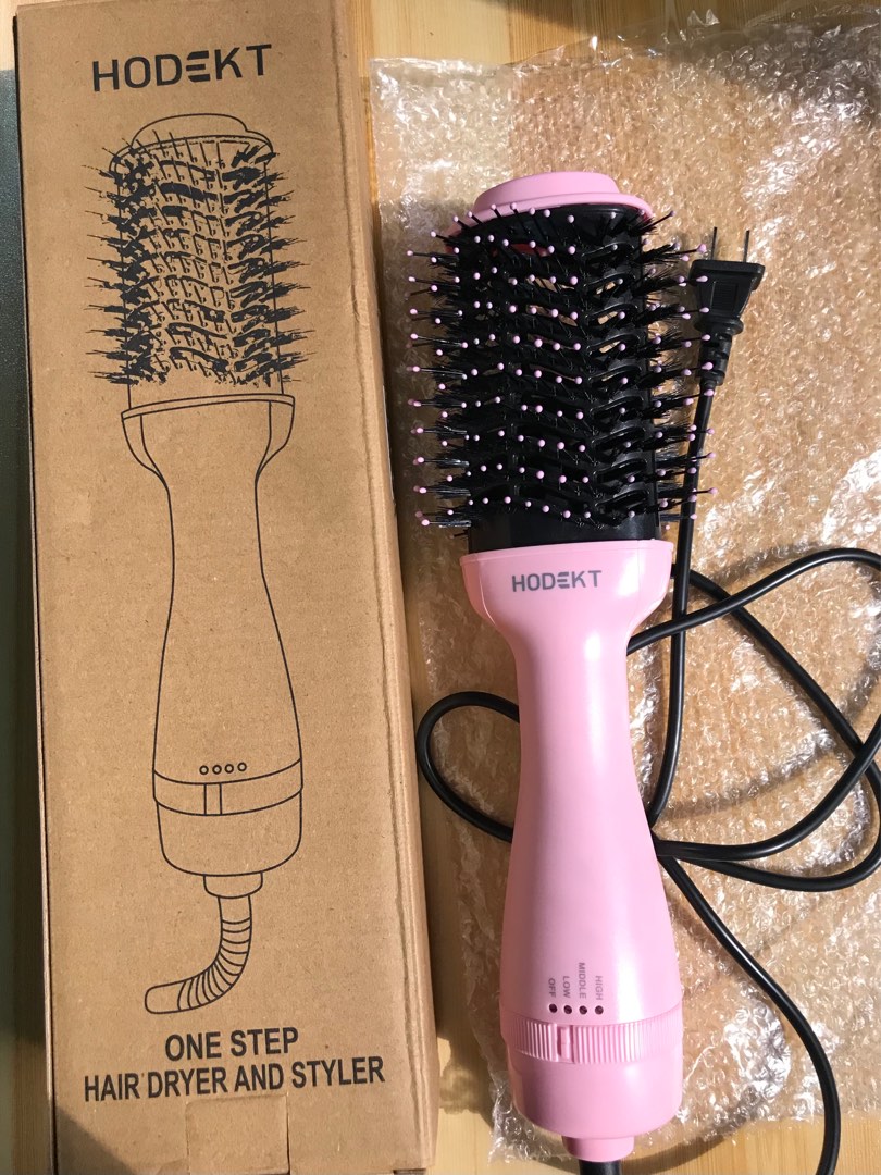 HODEKT Hot Air Styling Brush, Beauty & Personal Care, Hair on Carousell