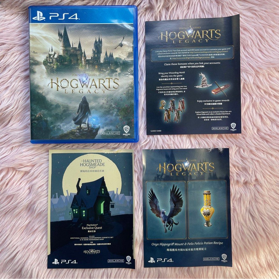 Hogwarts Legacy PS4, Video Gaming, Video Games, PlayStation on Carousell