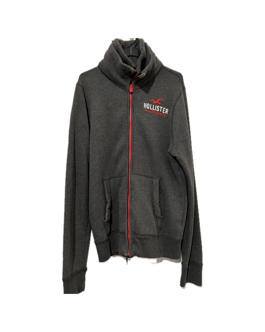 Full zip hooded windbreaker hollister on sale