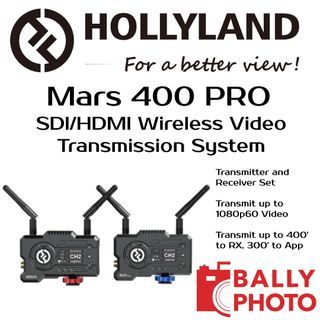 Hollyland Mars 400S PRO SDI/HDMI Wireless Video Transmission System