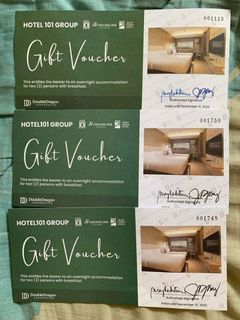 Hotel101 vouchers for two with free breakfast