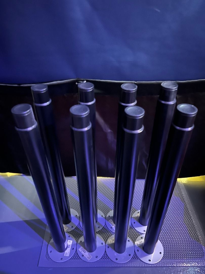 Ikea ADILS & OLOV Adjustable Table Legs (Black), Furniture & Home