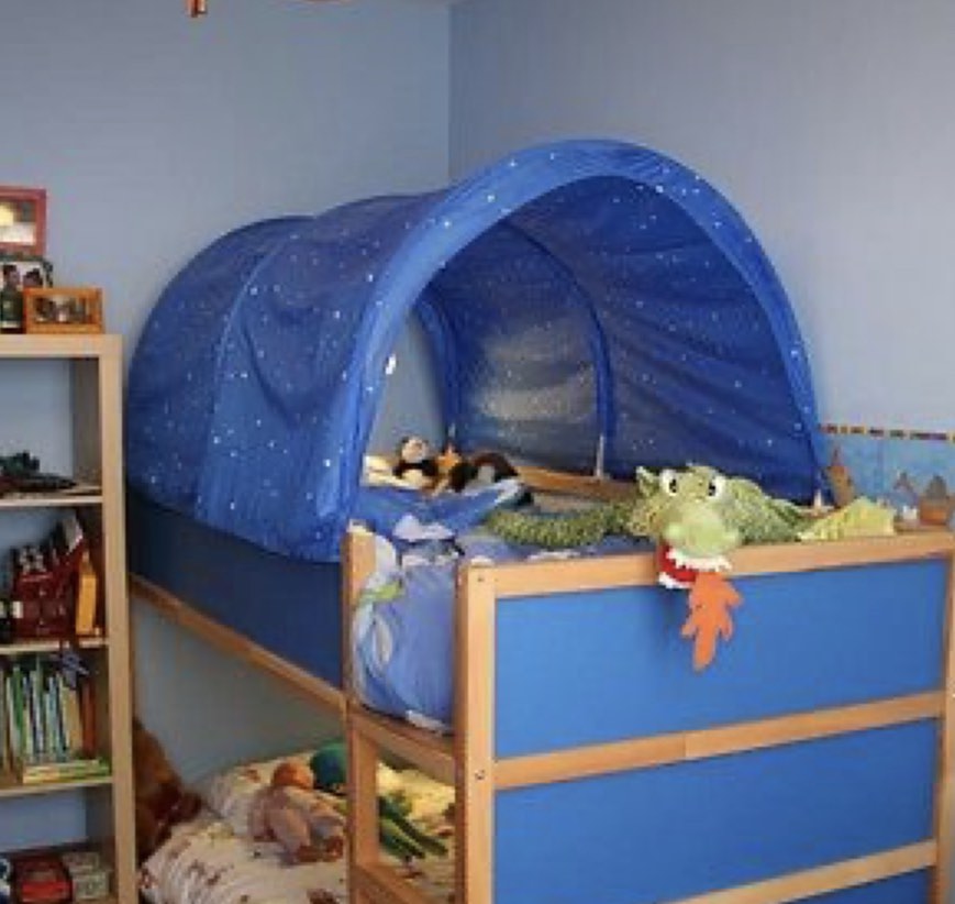 IKEA Bed Canopy, Babies & Kids, Baby Nursery & Kids Furniture ...
