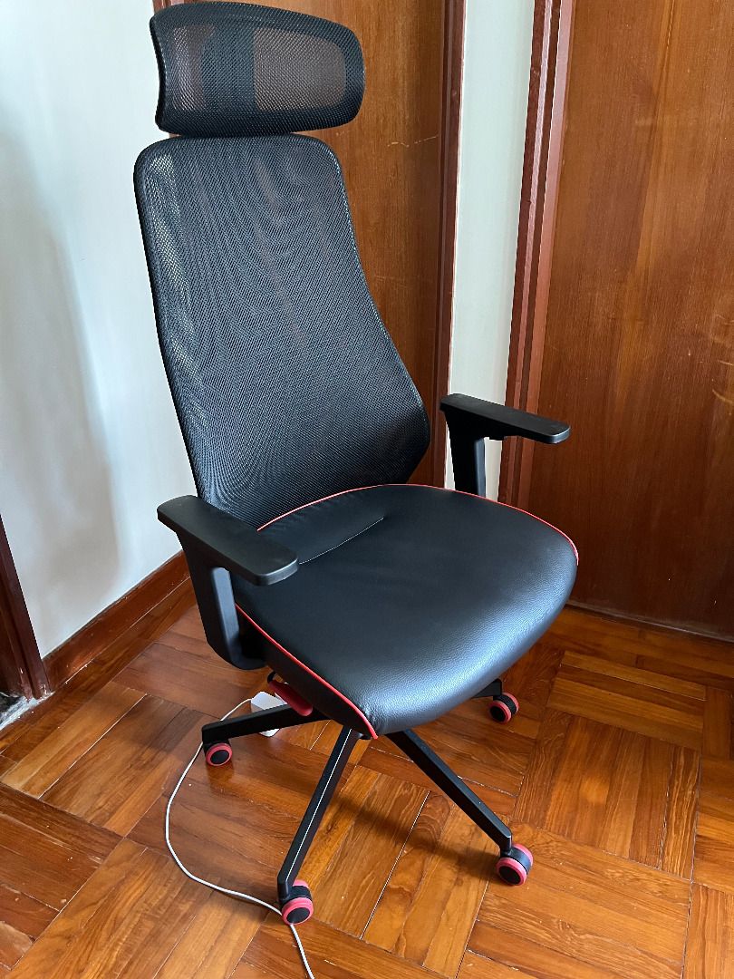 MATCHSPEL Gaming chair, Bomstad black - IKEA