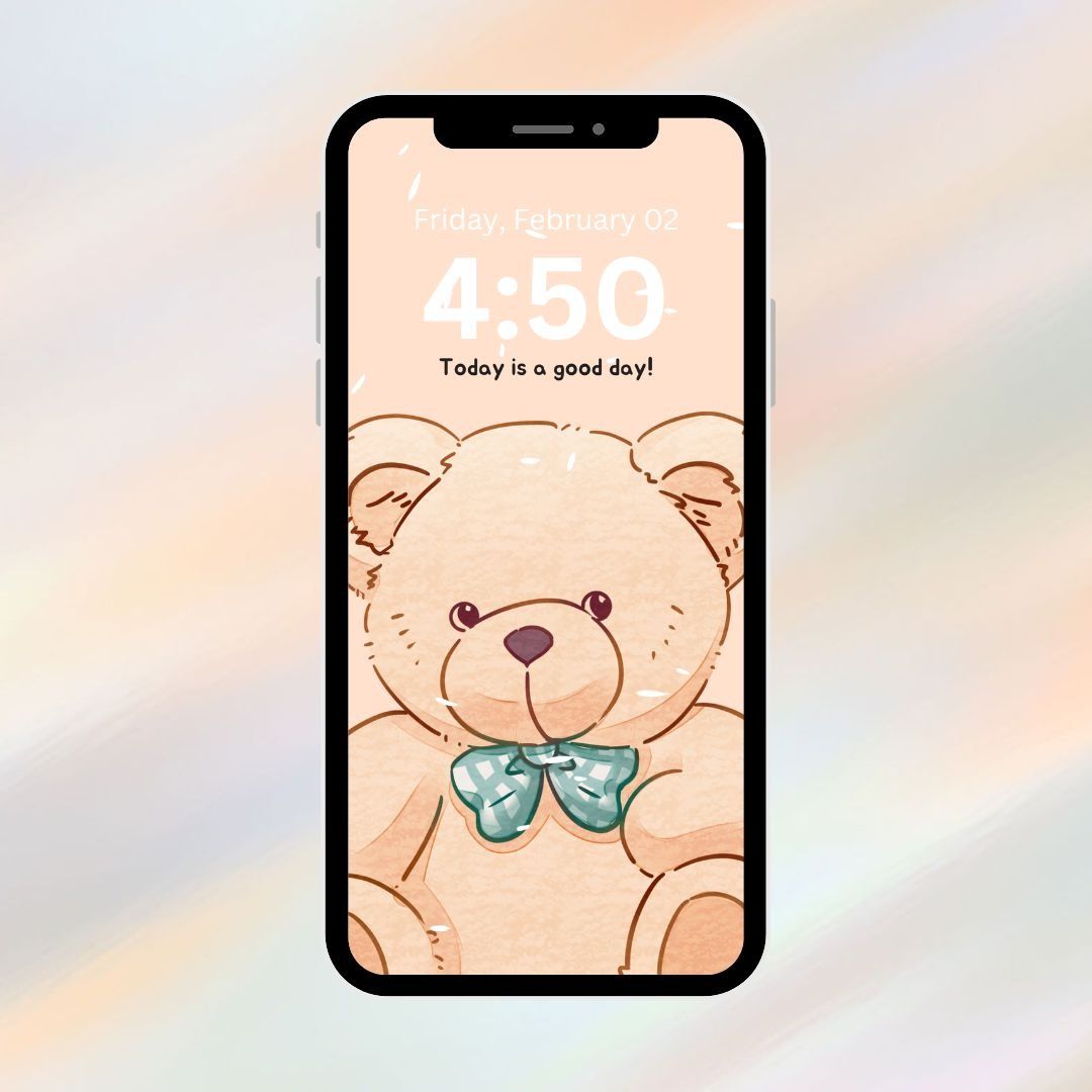 Lock screen on sale aesthetic wallpaper iphone