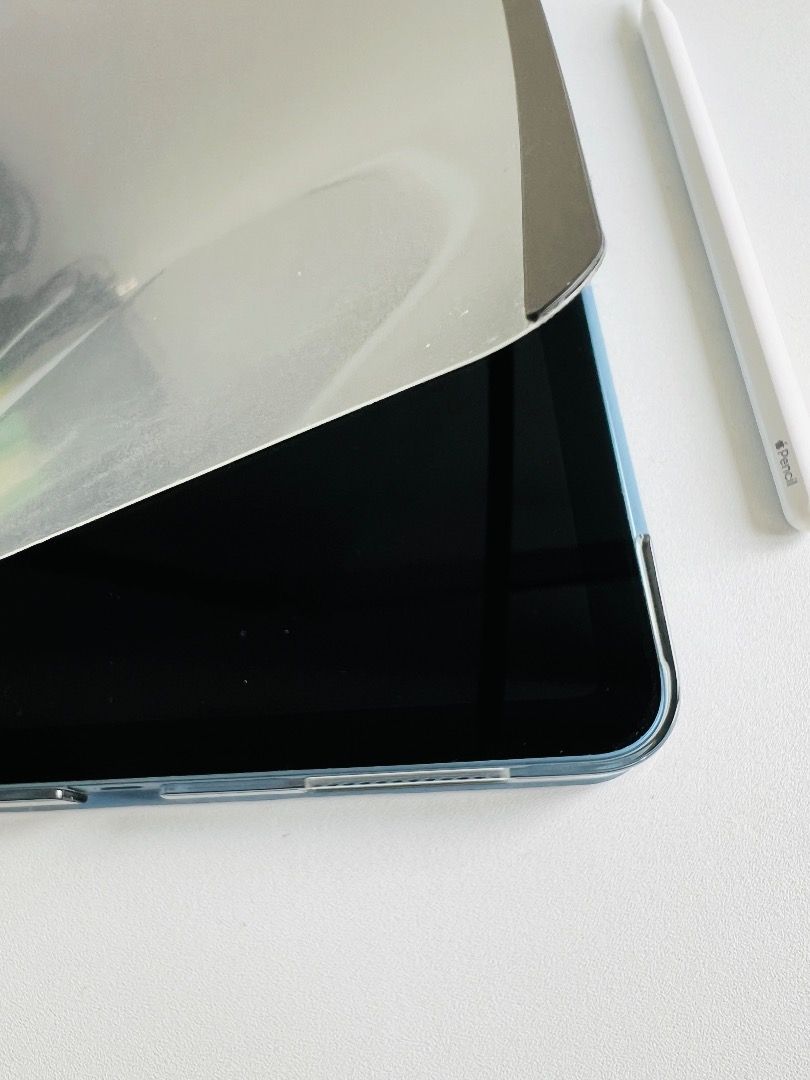 iPad Air 5 藍色64GB + Apple Pencil 第二代（含Apple care）, 手機及