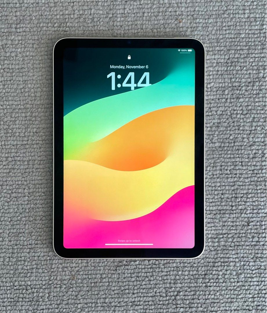 iPad Mini 6 with keyboard (Category: iPad) located in Makati City. Submitted by rocsimon (Listing ID 1268002583, Image 1). Description: For Sale Ipad Mini 6 64gb with Apple Warranty April 29, 2024 - Complete with Box and original accessories (charger adapter & usb c cord) - also comes with the Magic Keyboard Case with Touch Pad Price: P24,999.00 Strictly straight payment only. Libre na coffee from 8680 Coffee!.