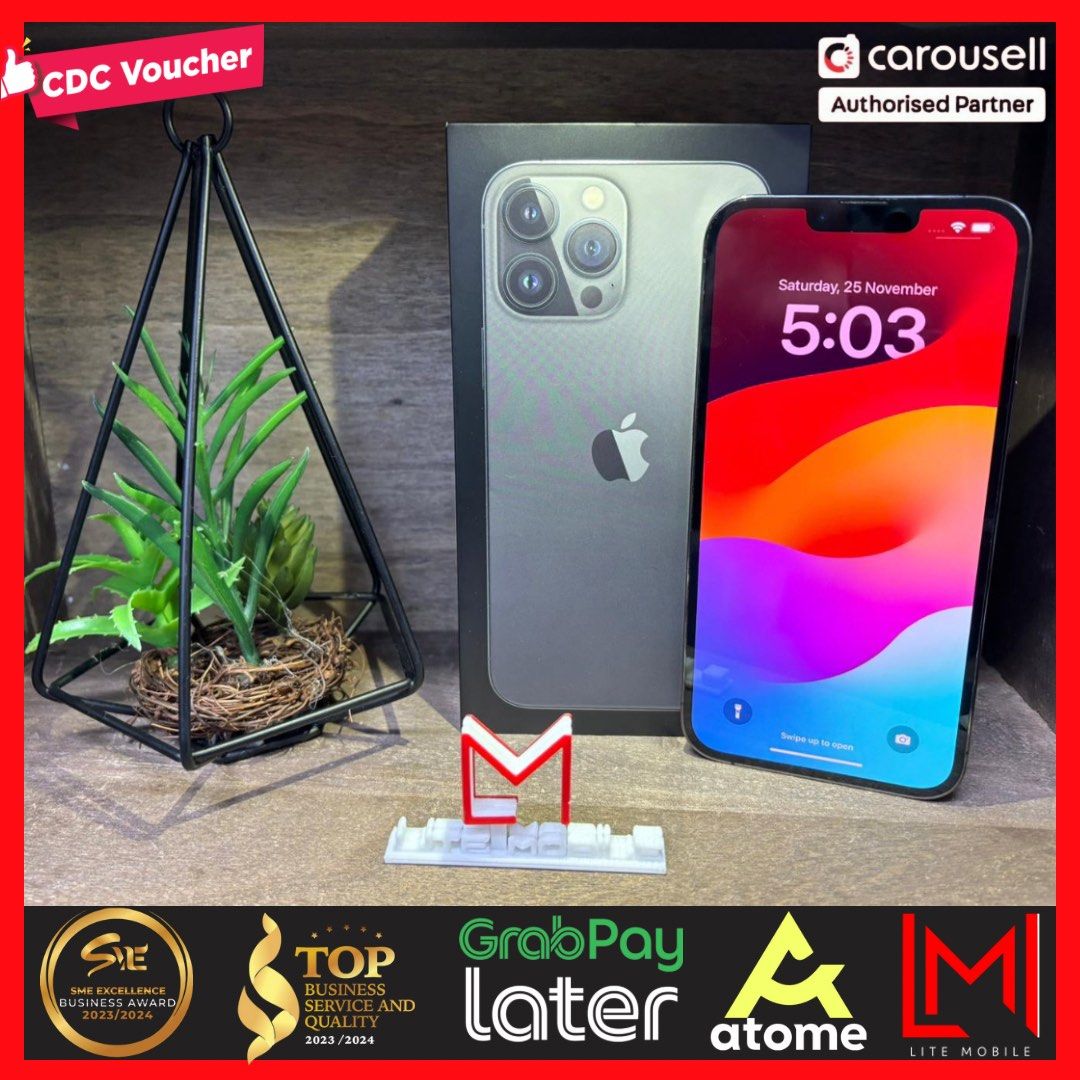 IPhone 13 Pro Max 1TB Graphite, Mobile Phones & Gadgets, Mobile Phones