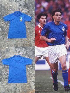 Italy 1992 jersey diadora original NOT baju bola Vintage Inggris jerman Argentina France Yugoslavia Brazil Belanda