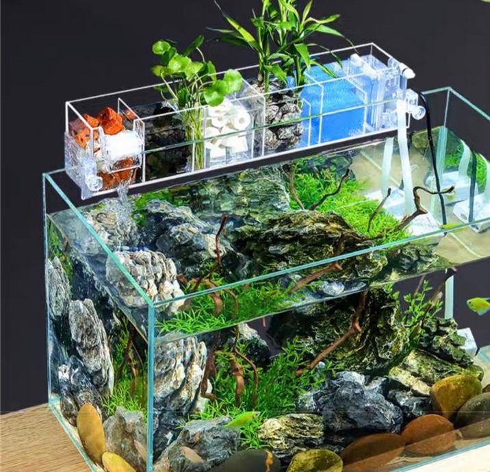 Jeneca GD 18 Aquarium Top Filter Hang on HOB Overflow