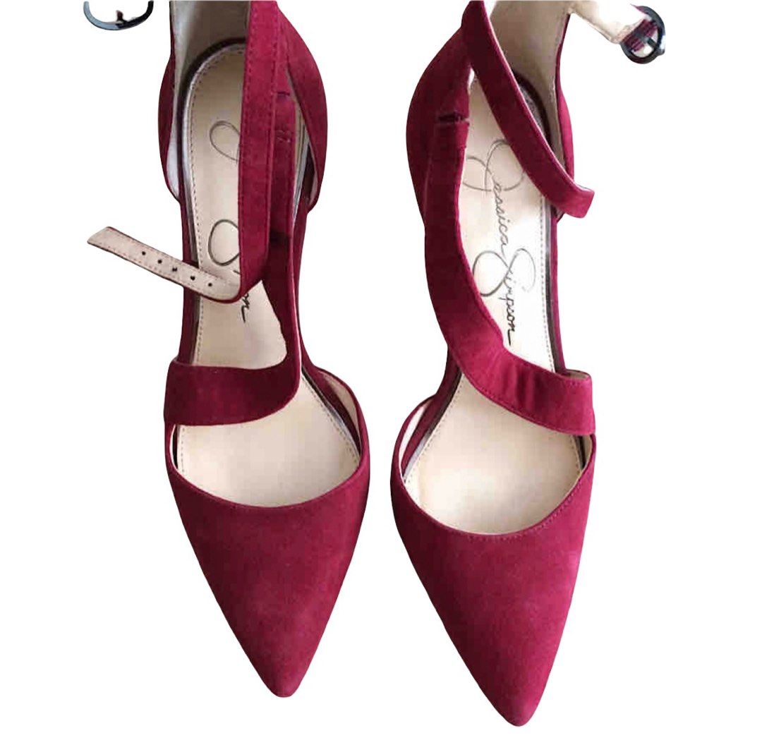 Jessica simpson red heels clearance