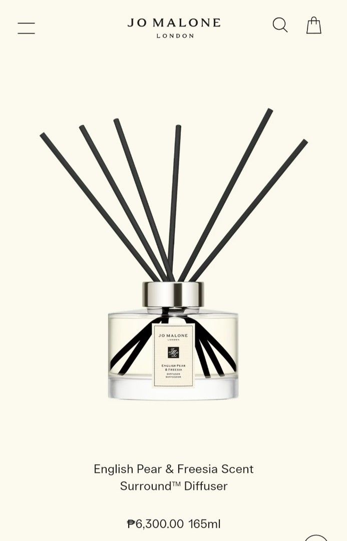 Jo malone lime basil mandarin sales diffuser
