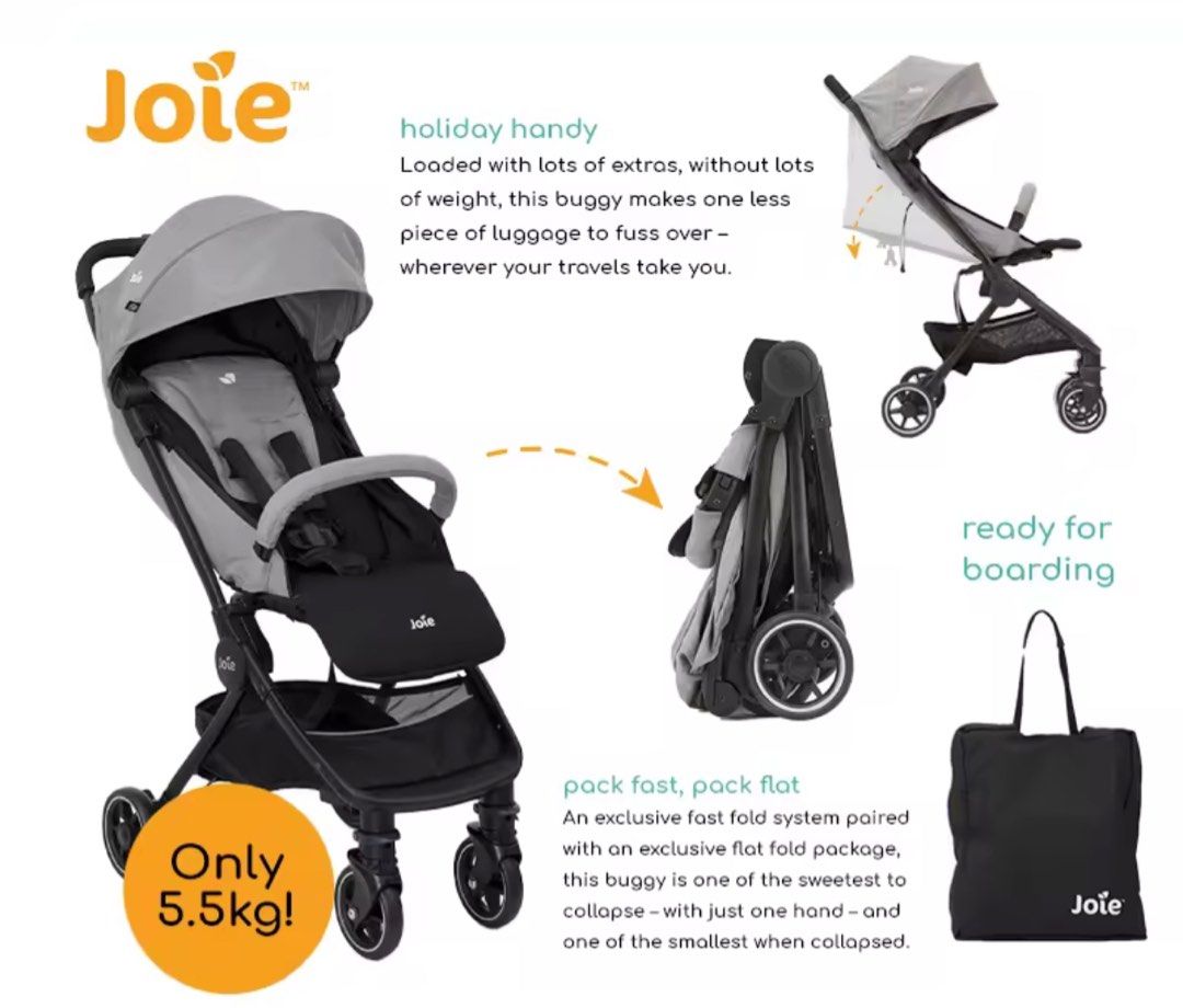 Joie stroller deals cabin size