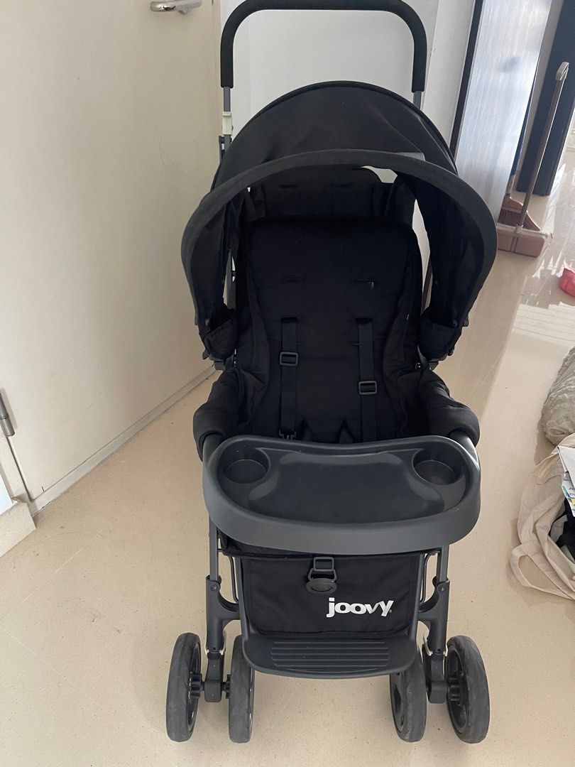 JOOVY Double Stroller, Babies & Kids, Going Out, Strollers on Carousell