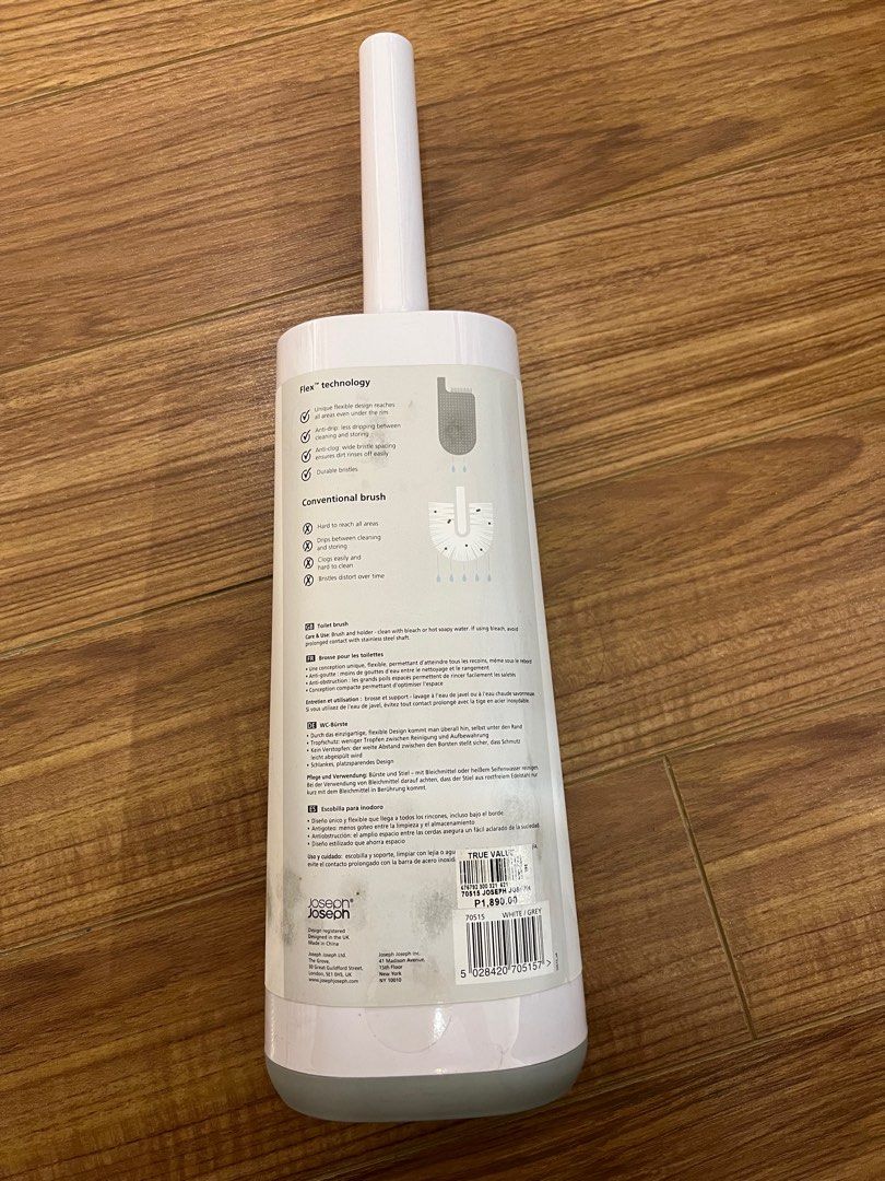 Joseph Joseph Toilet Brush, Furniture & Home Living, Cleaning