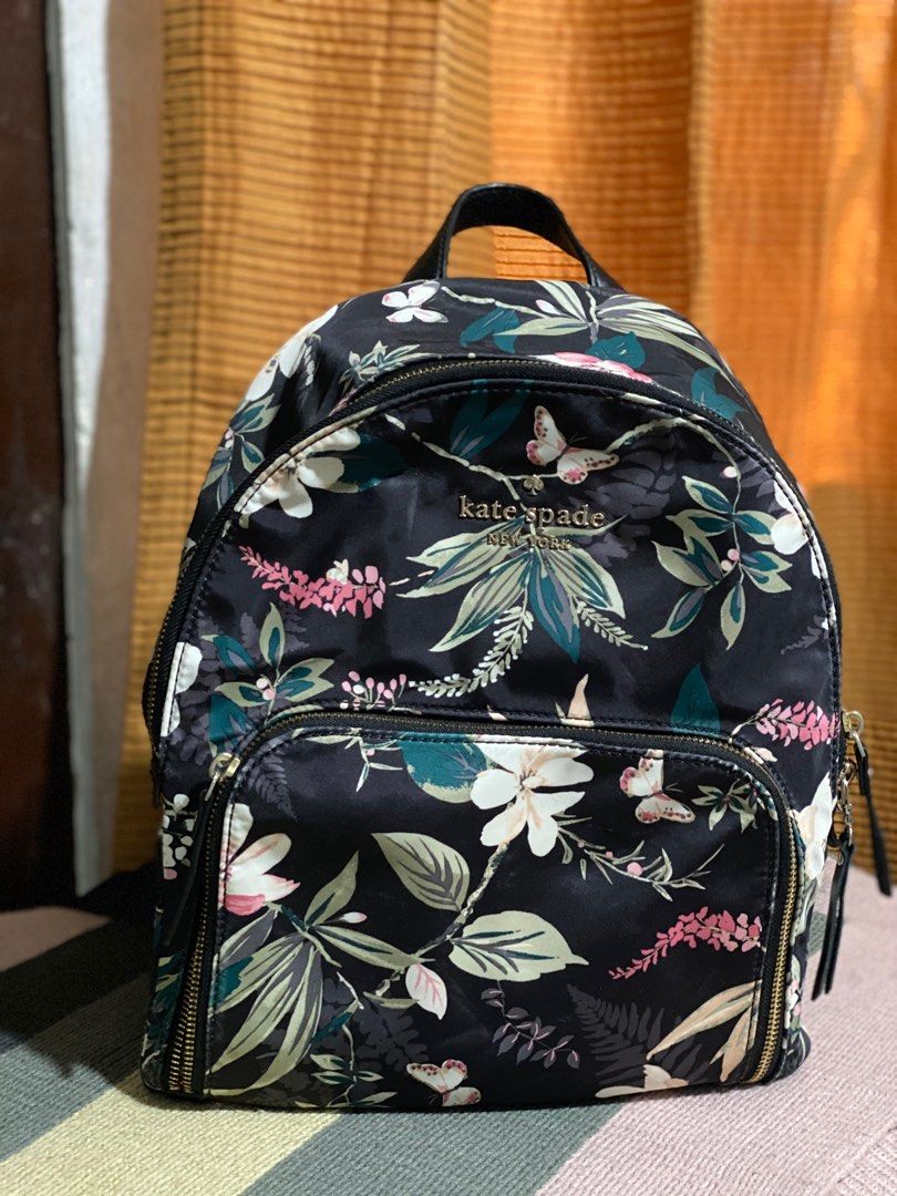Kate spade botanical backpack store