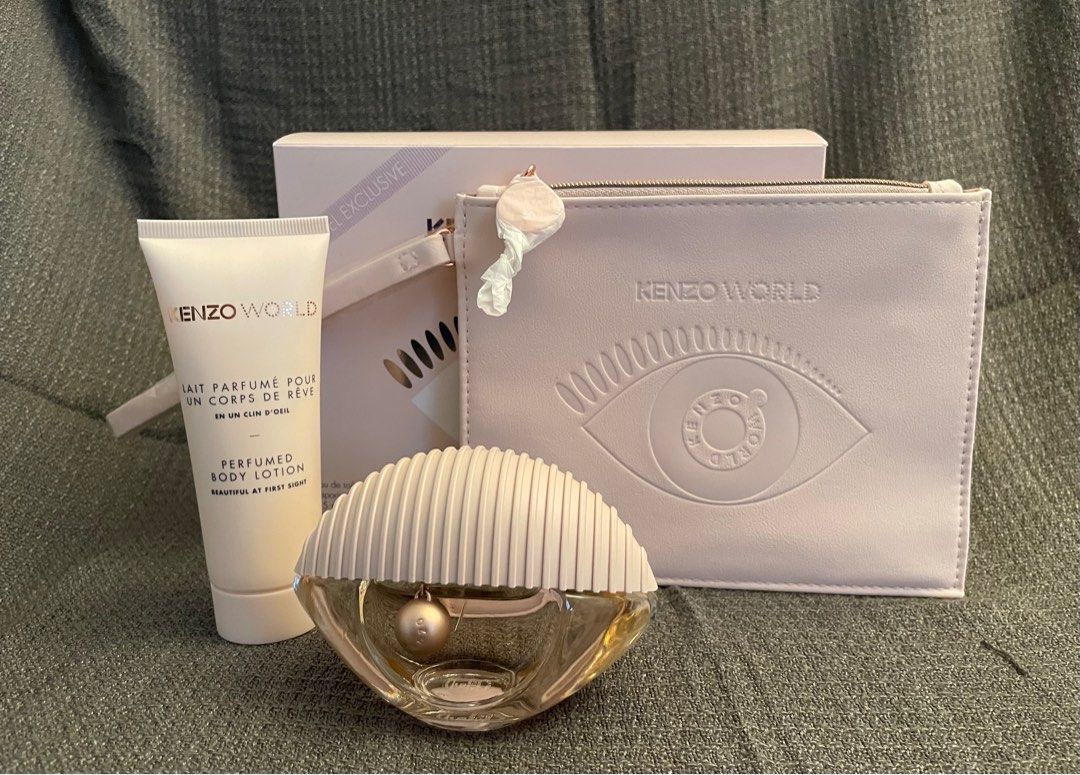 KENZO World Eau De Toilette Spray Gift Set