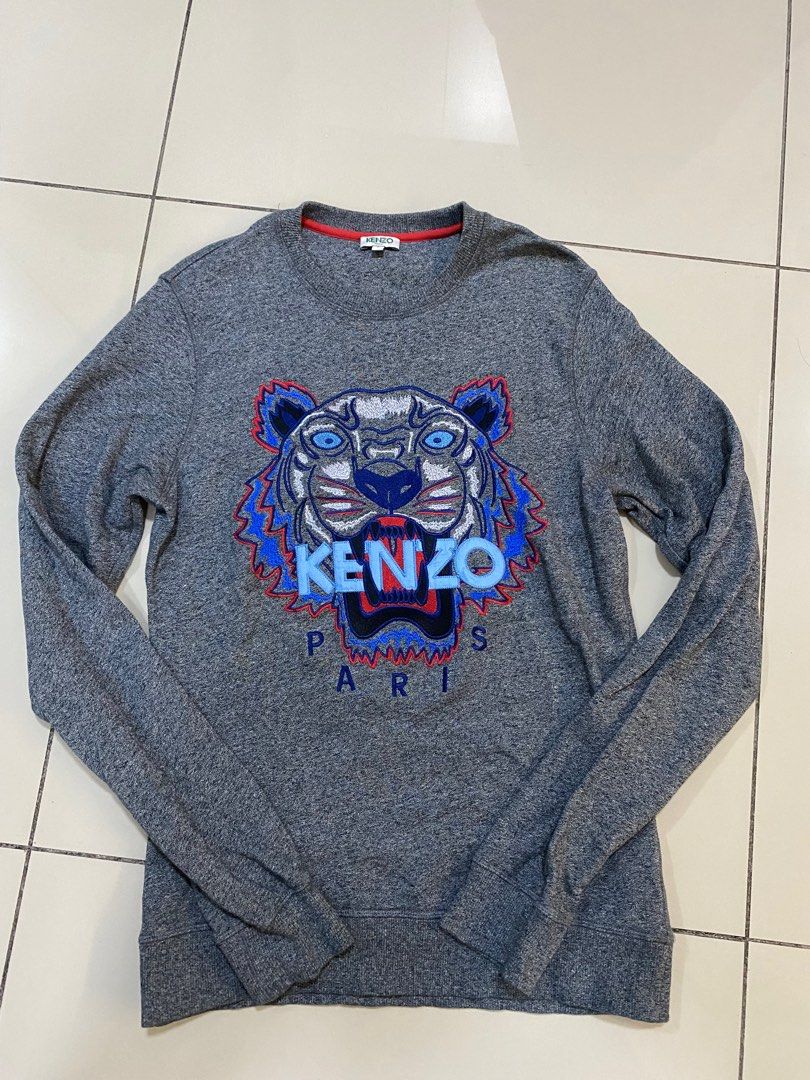 Kenzo embroidered tiger sweatshirt store