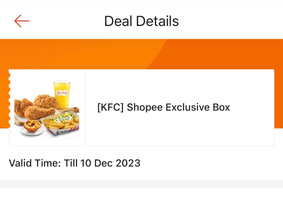 KFC voucher, Tickets & Vouchers, Vouchers on Carousell