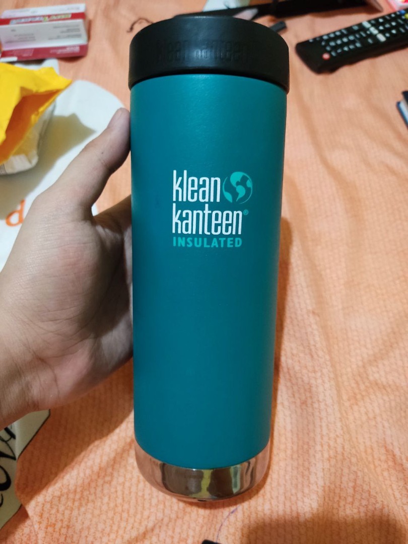 Klean Kanteen Emerald Bay Insulated 16oz Tumbler with Straw Lid