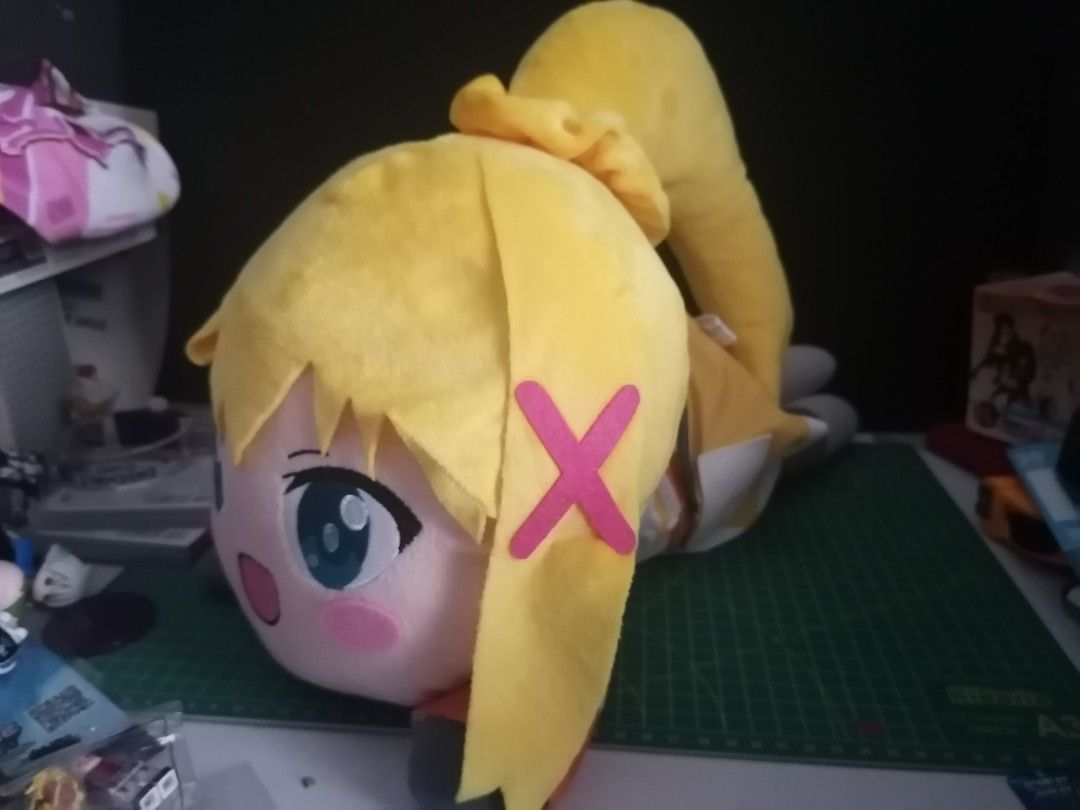 Konosuba Darkness big nesoberi plush Hobbies Toys Toys Games