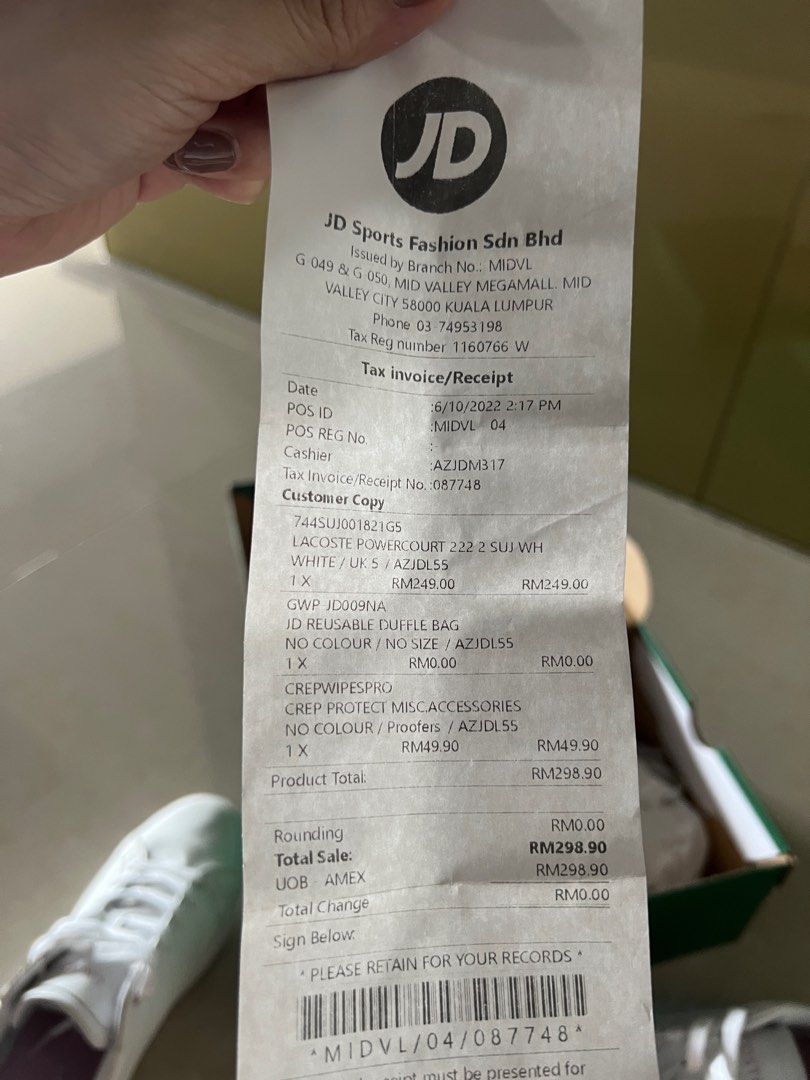 Jd sales lacoste junior
