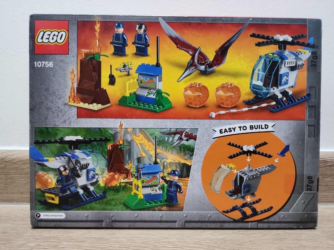 Lego Jurassic World 10756 - Pterandon Escape, Hobbies & Toys, Toys ...