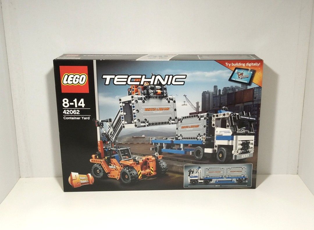 Lego Technic 42062 Container Yard Hobbies Toys Toys Games on Carousell