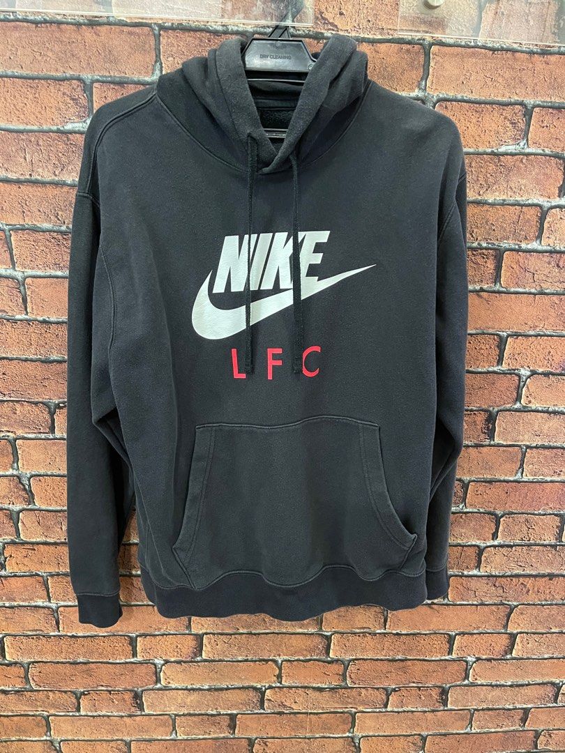 Lfc nike mens black club hoodie shop