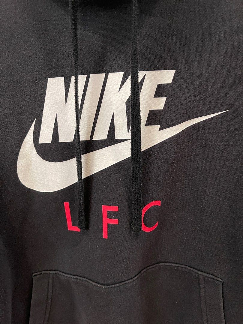 LFC Nike Mens Black Club Hoodie XL Men s Fashion Activewear on Carousell