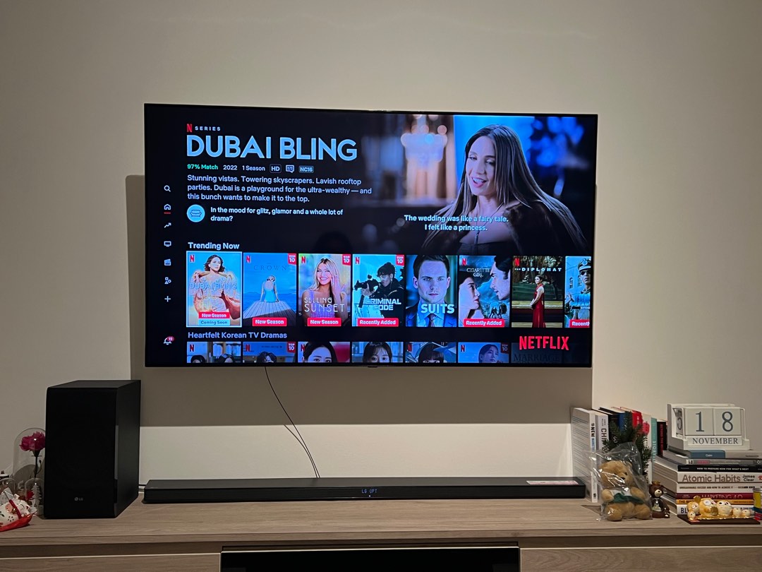 LG 55” Smart TV, TV & Home Appliances, TV & Entertainment, TV on Carousell