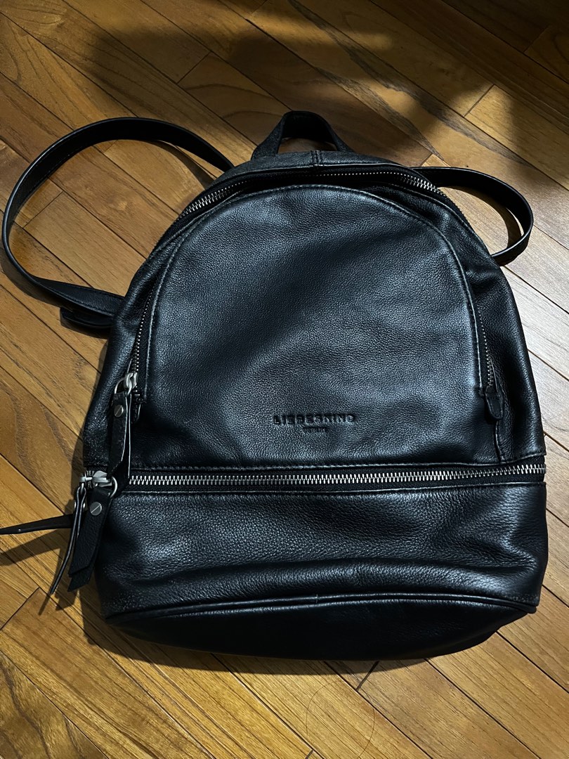 Liebeskind Berlin Leather Backpack Fesyen Wanita Tas Dompet di