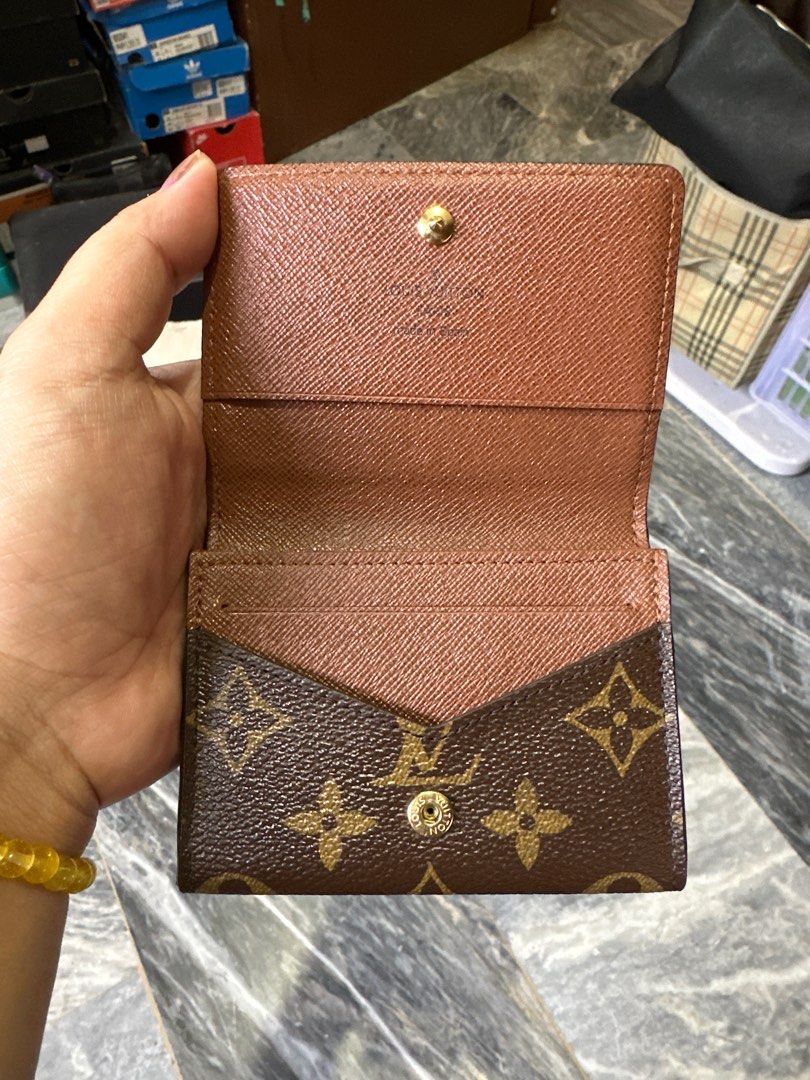 Louis Vuitton Envelope Business Card Holder (Category: Luxury Bags & Wallets) located in San Pablo. Submitted by shoplaithean (Listing ID 1263419023, Image 2). Description: Authentic Bought from preloved store in Japan 2018 code Made in Spain With box and dustbag.