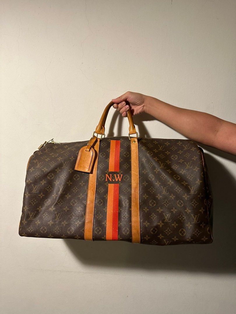 Louis Vuitton Keepall 55 Luxury Bags Wallets on Carousell