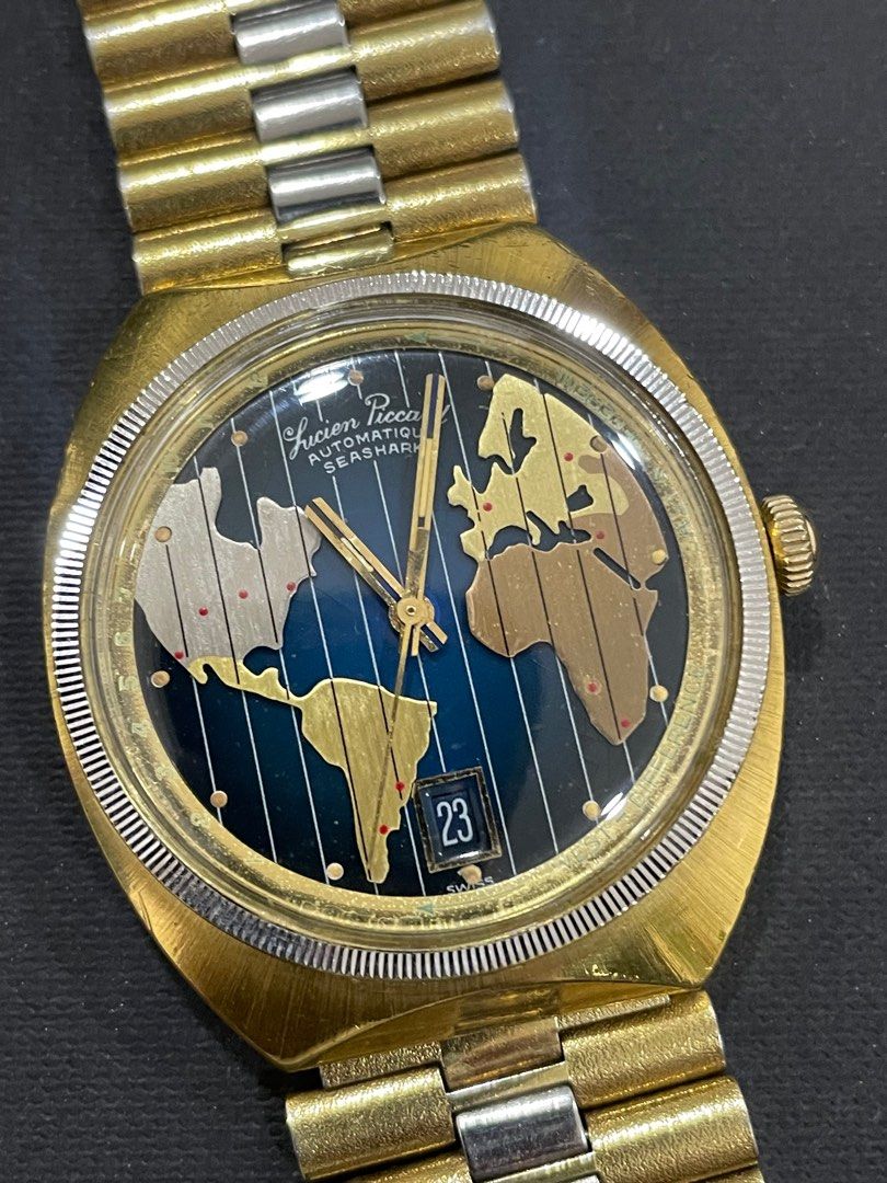 Lucien piccard seashark automatic watch outlet