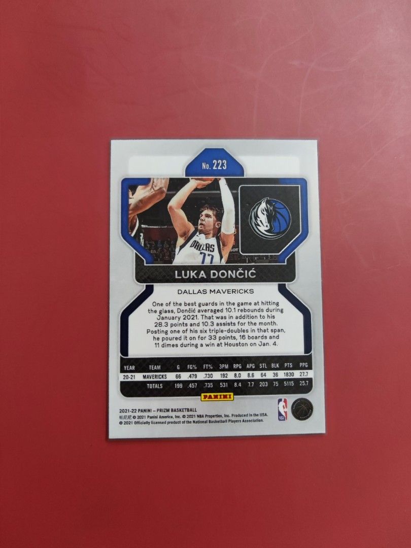 Luka Doncic - 2022 Panini Select Concourse Level Card #15