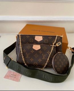 LV Multi Pochette Bag Khaki
