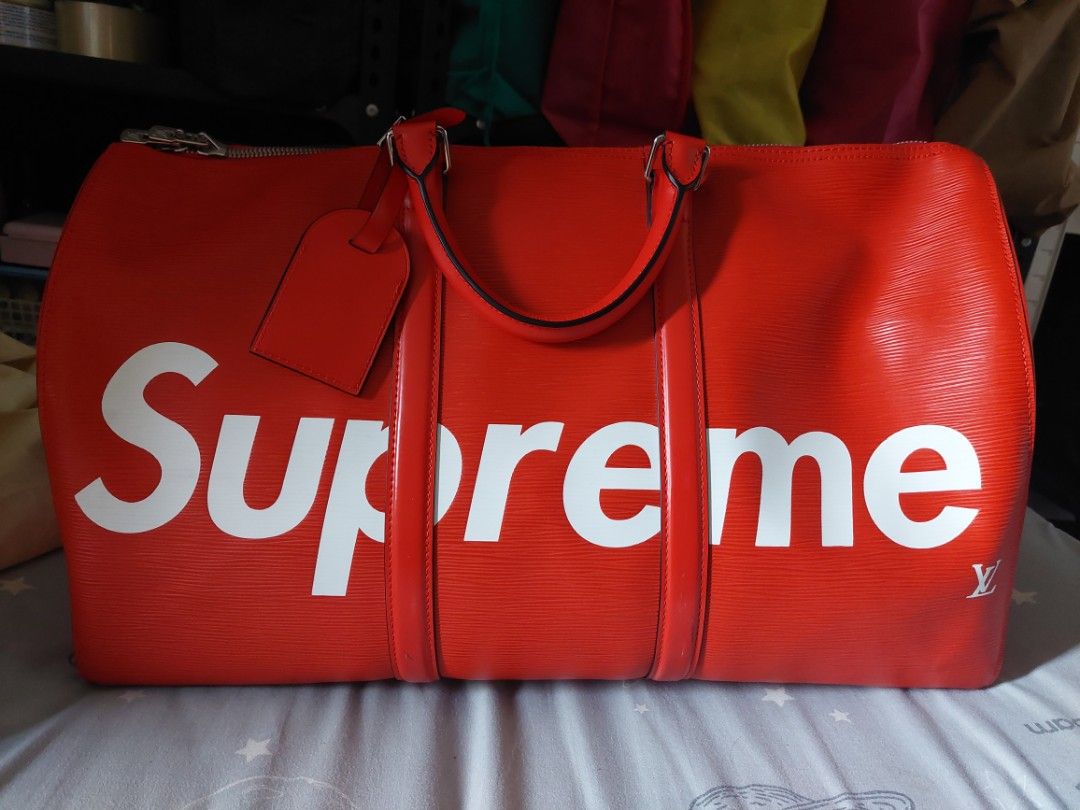 Lv on sale supreme keepall