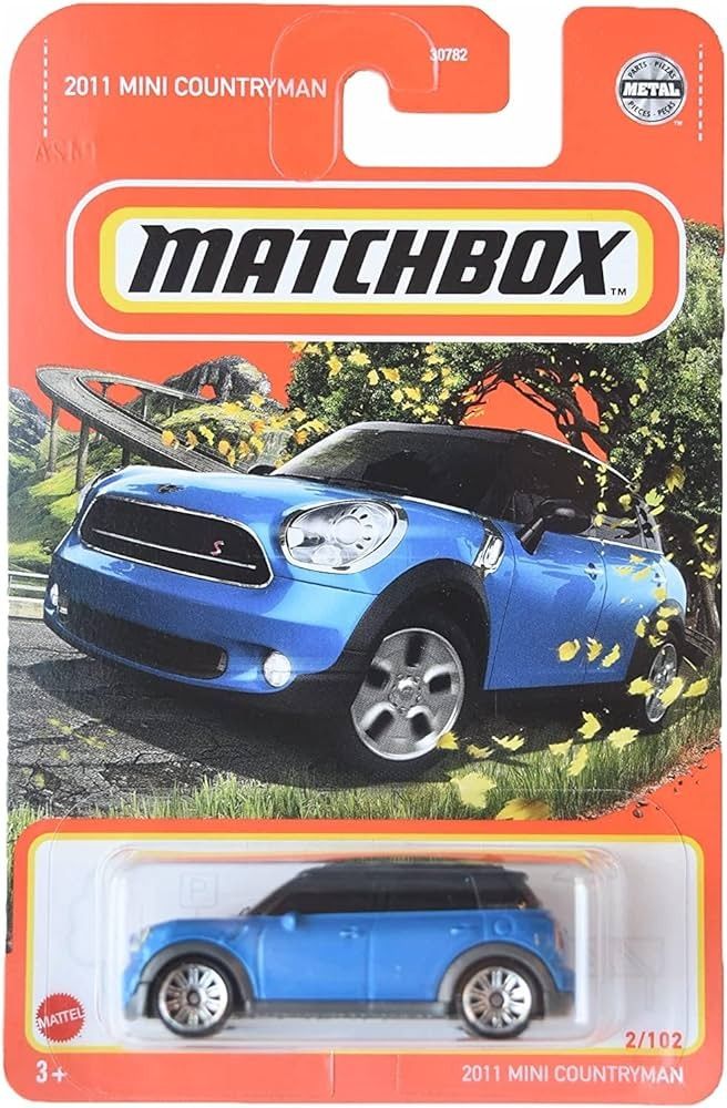 Matchbox Mini Countryman Mini Cooper 車仔玩具火柴盒禮物生日聖誕開