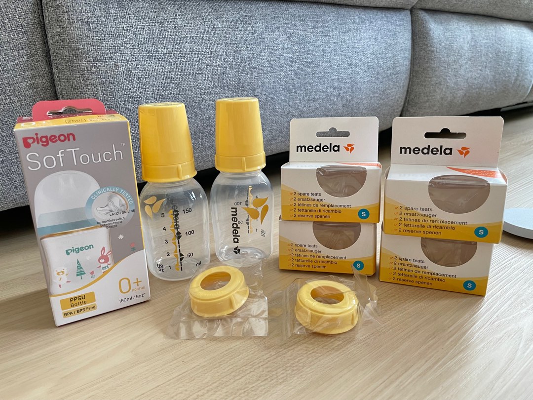 Medela, pigeon milk bottle, Babies & Kids, Nursing & Feeding