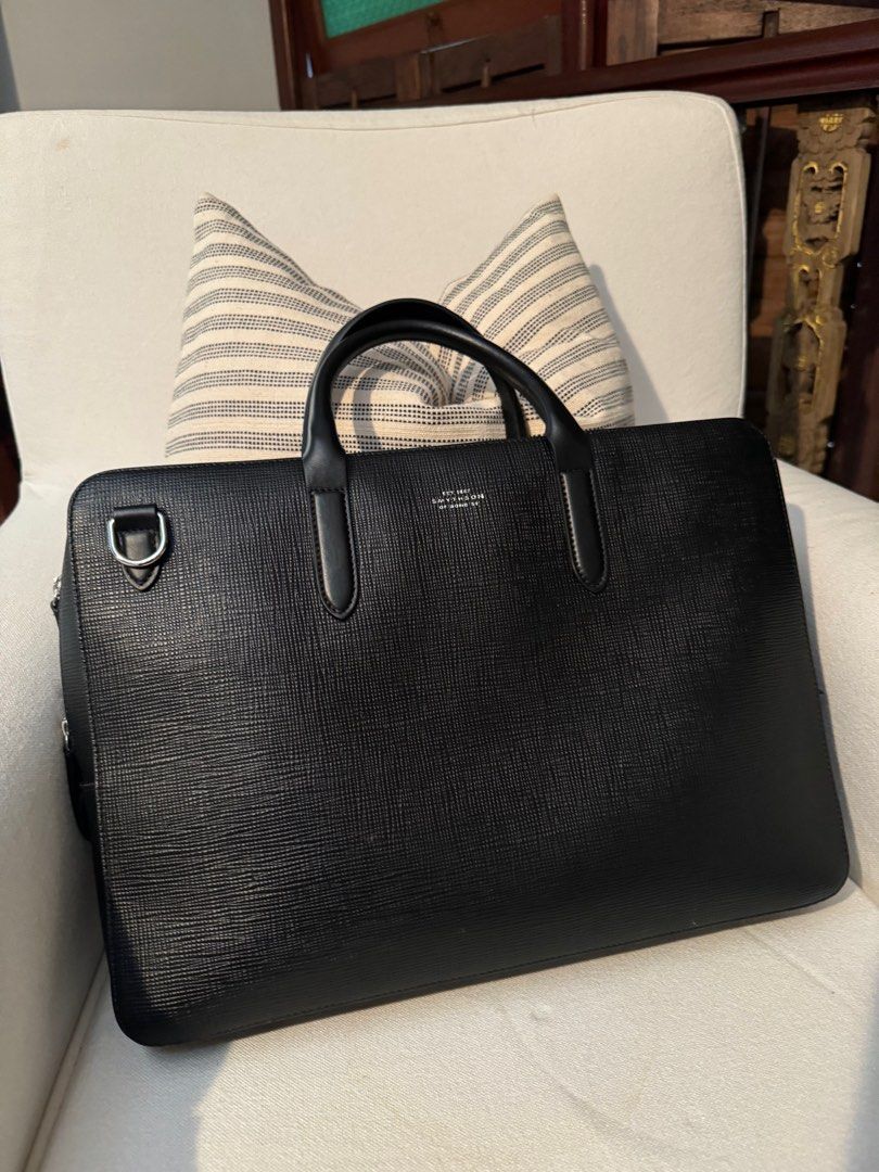 Smythson briefcase on sale
