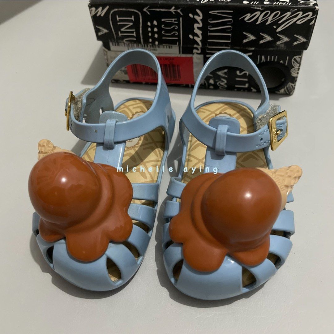 Mini Melissa US6 13cm Aranha Ice Cream Beach Slide Dino Maggie
